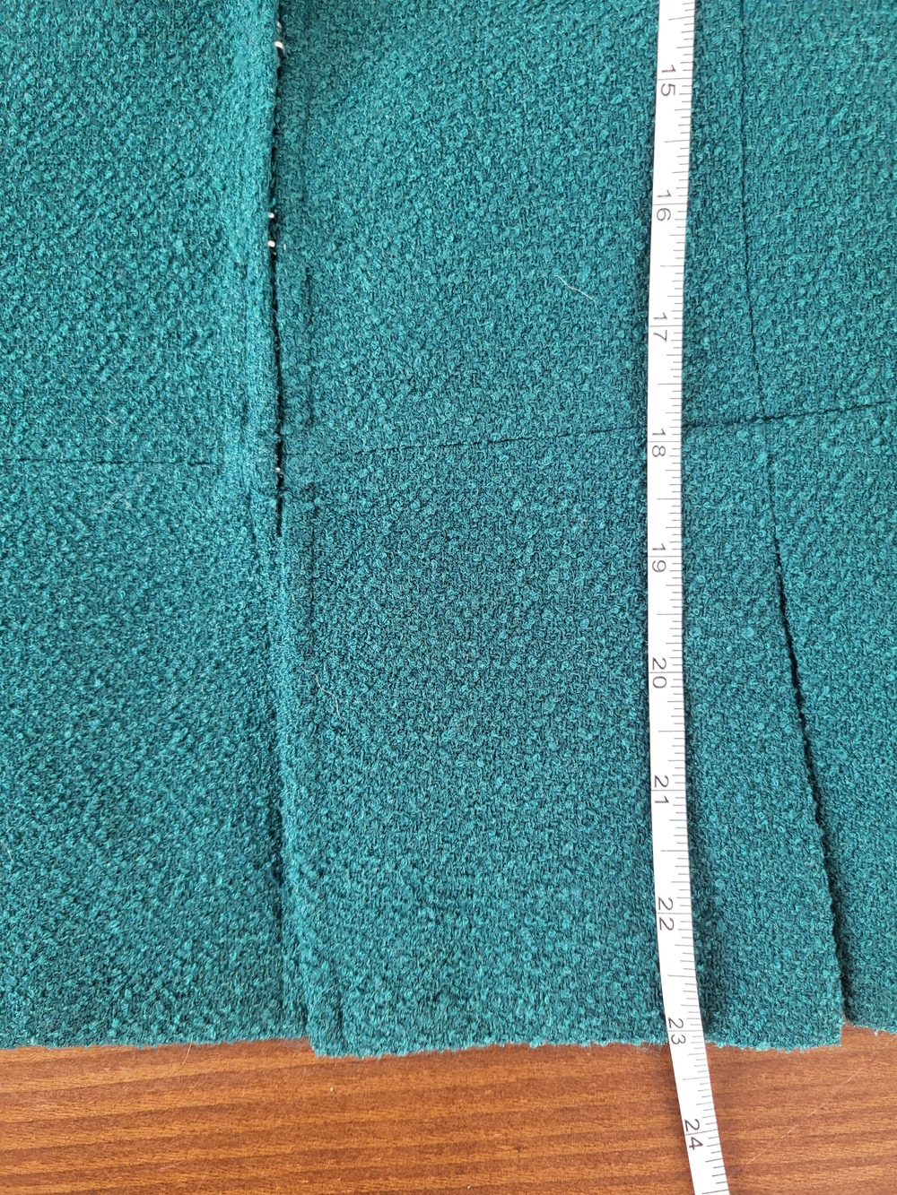 Anne Klein Teal Textured Peplum Jacket - Picture 15 of 15